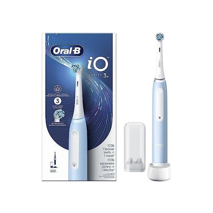 Braun Oral-B iO Series 3n Spazzolino Elettrico Ice Blue Oral-B Braun iO Series 3N