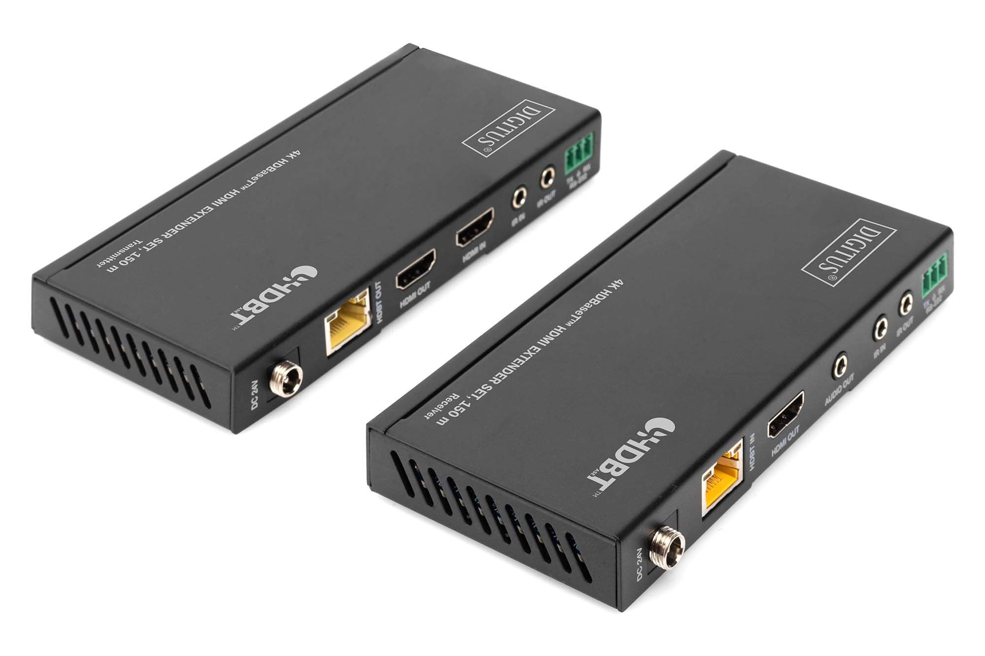 Digitus DS55508 Set Extender 4k Hdbaset Hdmi 150mt Digitus Digitus Set extender 4K HDBaseT HDMI, 150 m