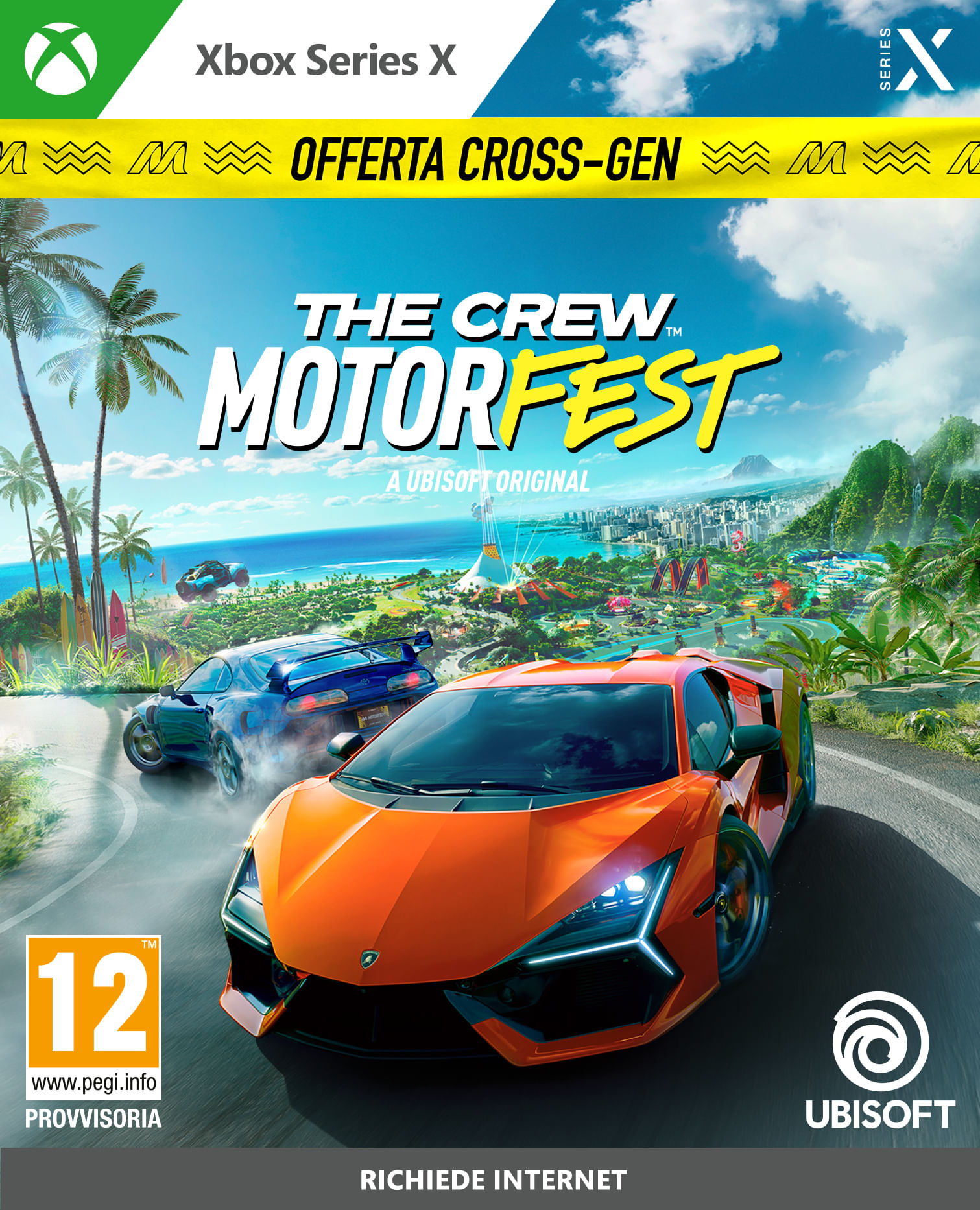 Ubisoft Videogioco The Crew Motorfest per Xbox Series Ubisoft The Crew Motorfest XSX