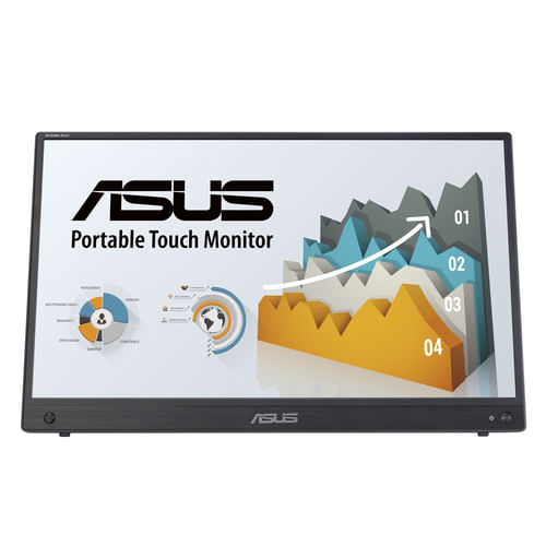 ASUS ZenScreen Touch Monitor da Gaming Portatile 15.6” 1080P FHD (MB16AHT) - Monitor da Viaggio IPS USB ASUS ZenScreen MB16AHT Monitor PC 39,6 cm (15.
