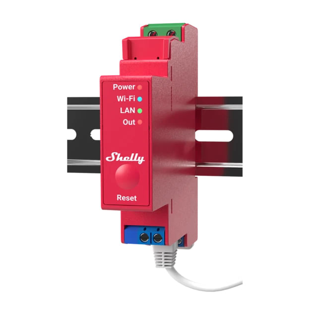 Shelly pro 1pm Controllo Avanzato per Smart Home con Integrazione a Longo Raggio e Monitoraggio Efficiente Shelly Pro 1PM trasmettitore di potenza Ros