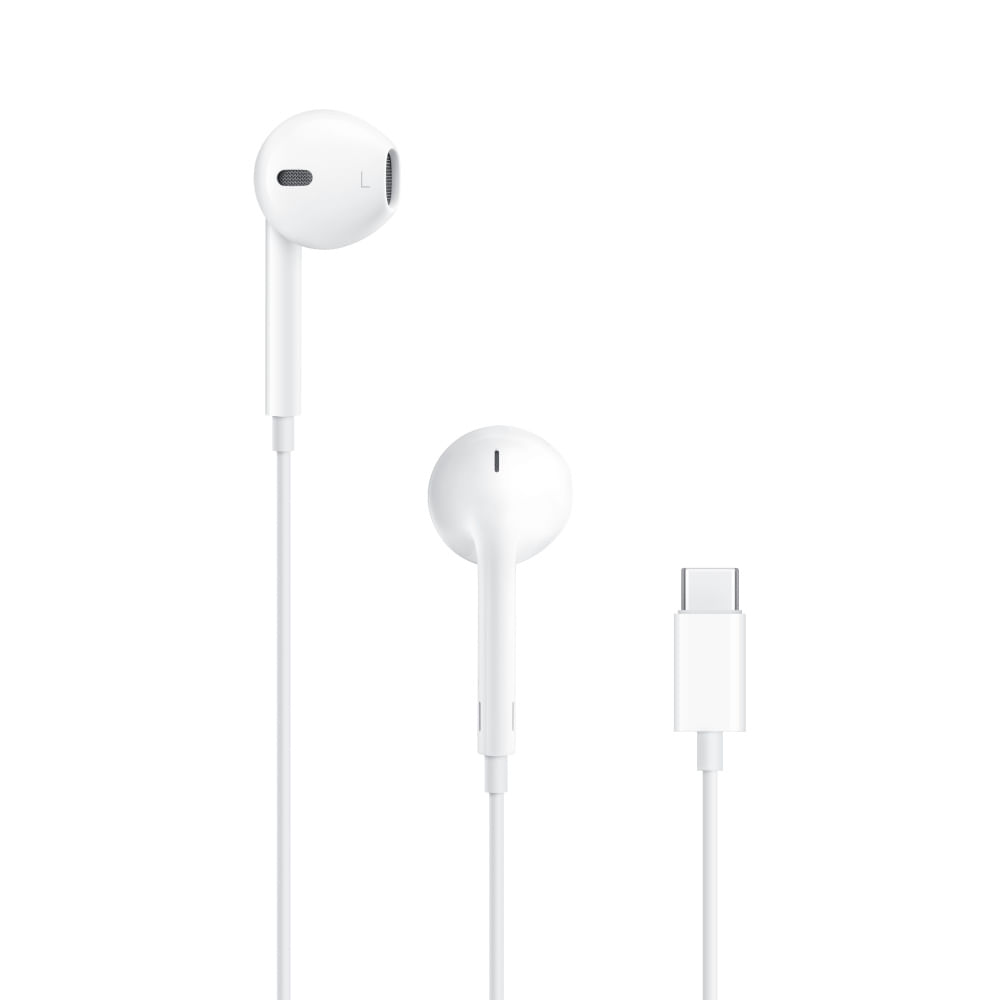 Apple Auricolari con Microfono e Filo EarPods USB-C Bianco Apple EarPods con connettore USB-C