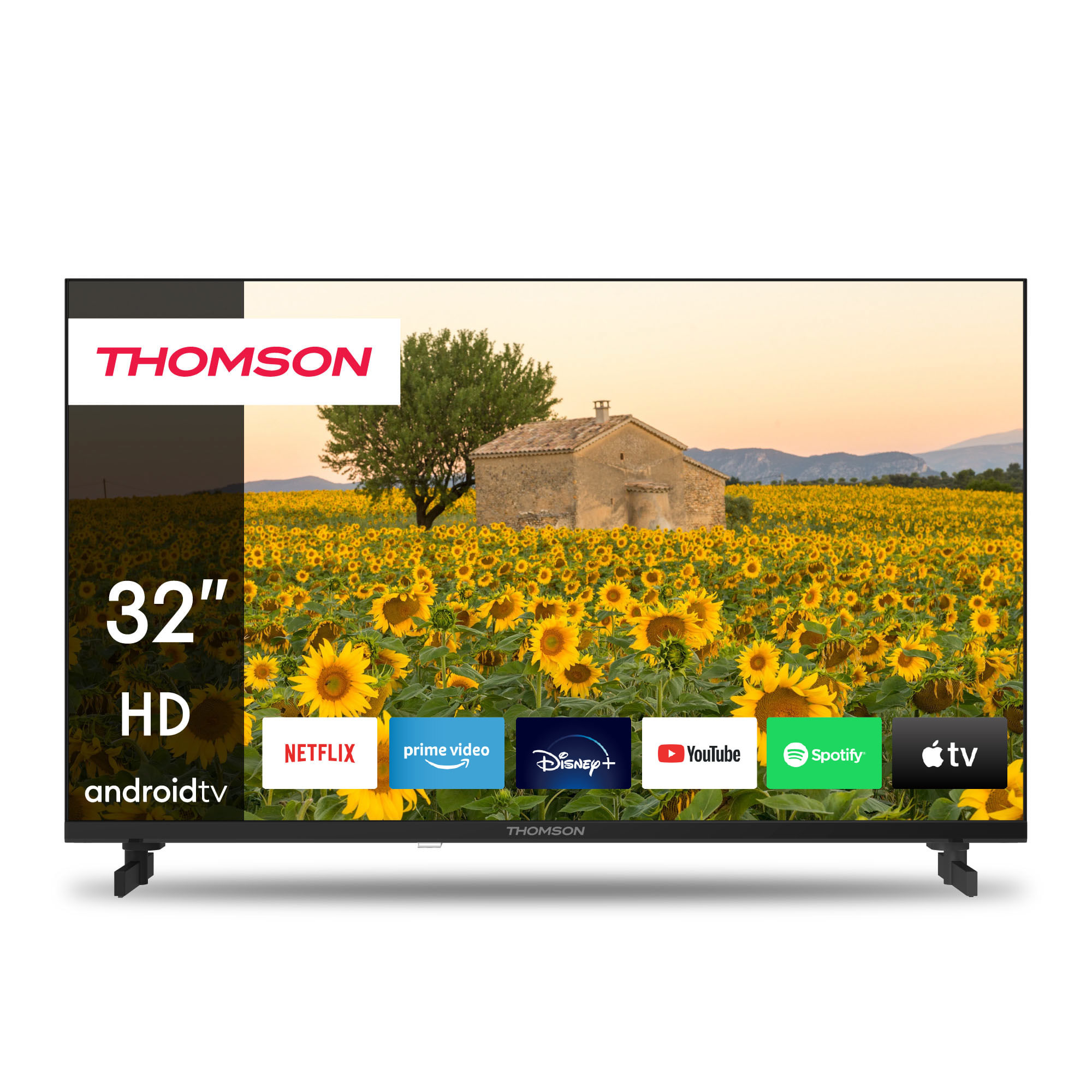 Thomson 32HA2S13 Tv Led 32'' Frame Less Smart-Tv Android 11 Dvb-t2-s2 Hd Nero Thomson 32HA2S13 TV 81,3 cm (32") WXGA Smart TV Wi-Fi Nero