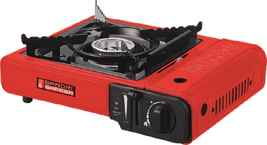 Sandrigarden Fornello a Gas Texas Portatile 1 Fuoco 2.2kw