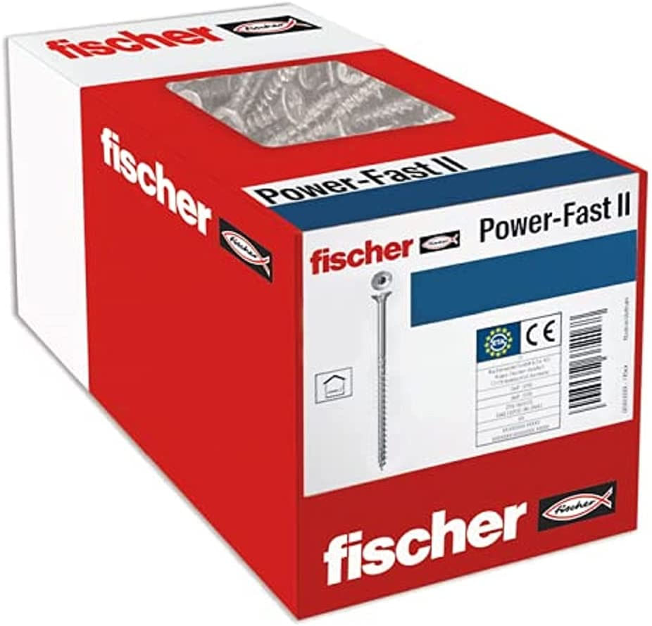 Fischer PowerFast II 3.5x35 SK TX TG Blvz 1000 Pezzi Fischer 670136 giravite e bullone