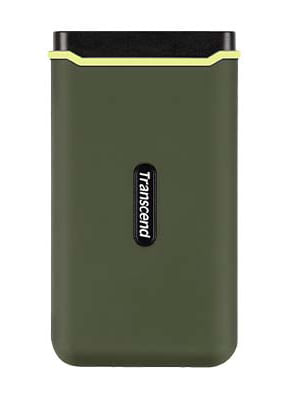 Transcend ESD380C Ssd 4Tb Esterno Portatile USB 3.2 Gen 2x2 Verde Militare Transcend ESD380C 4 TB USB tipo-C 3.2 Gen 2 (3.1 Gen 2) Verde