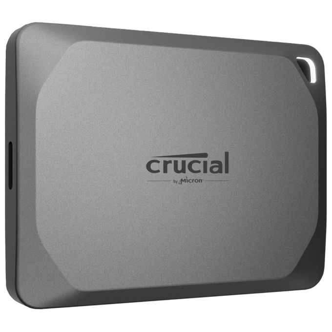 Crucial X9 Pro SSD Crittografato 1Tb Esterno Portatile USB 3.2 Gen 2 256 bit AES Crucial X9 Pro 1 TB USB tipo-C 3.2 Gen 2 (3.1 Gen 2) Grigio