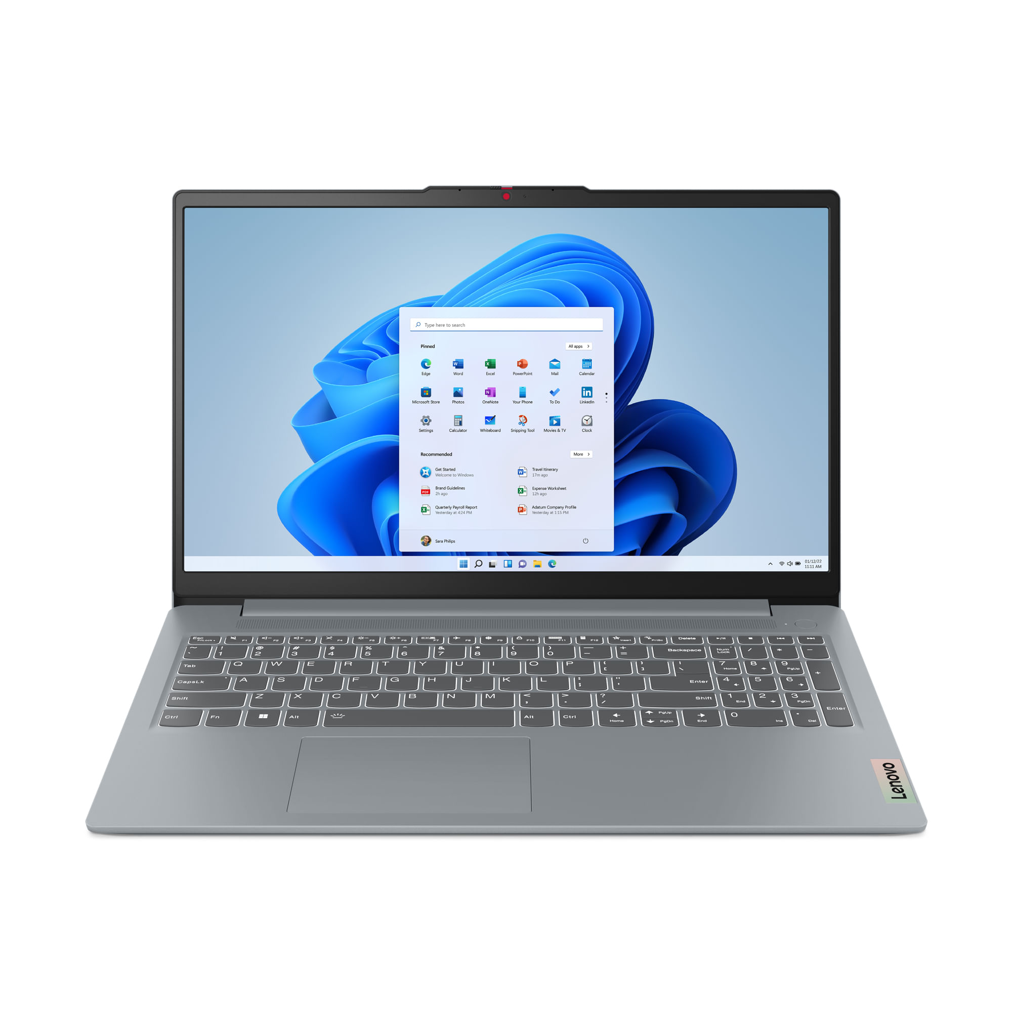 Lenovo IdeaPad Slim 3 15IAH8 Intel Core i5 i5-12450H Computer portatile 39,6 cm (15.6") Full HD 16 GB LPDDR5-SDRAM 1 TB SSD Wi-Fi 6 (802.11ax) Windo