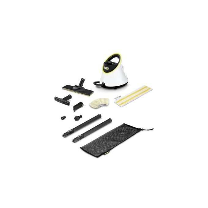 Karcher Kärcher SC 2 Deluxe Pulitore a vapore cilindrico 1 L 1500 W Nero, Bianco Kärcher SC 2 Deluxe Pulitore a vapore cilindrico 1 L 1500 W Nero, Bia