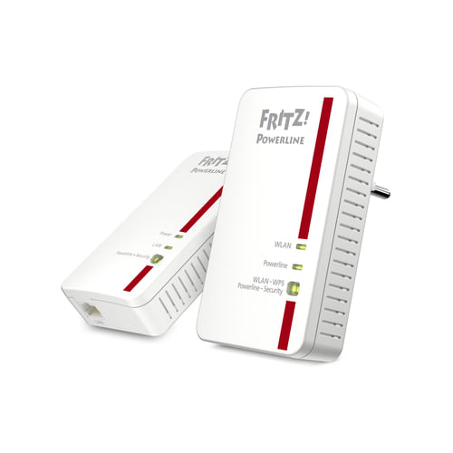 AVM FRITZ!Powerline 1240E WLAN 1200 Mbit-s Collegamento Ethernet LAN Wi-Fi Bianco 1 Pezzo FRITZ!Powerline 1240E WLAN Set 1200 Mbit/s Collegamento ethe