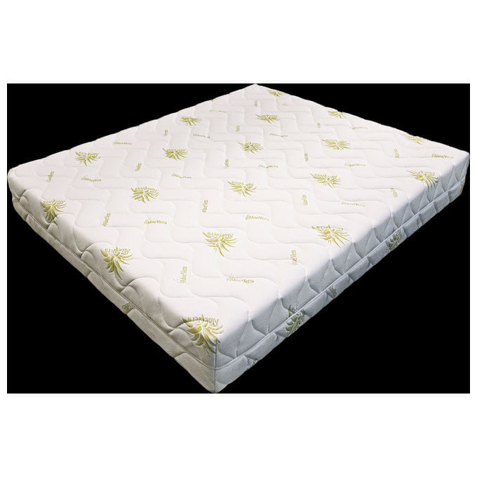 Dolomiti Materasso 80X195 Elast Prime WaterFlex DualSide 20 - Reversibile in Water Elast con Rivestimento Anallergico Sfoderabile in tessuto aloe
