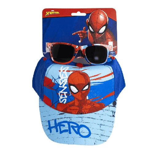 Spider-Man Cappellino per Bambini Spider-Man Azzurro (53 cm)