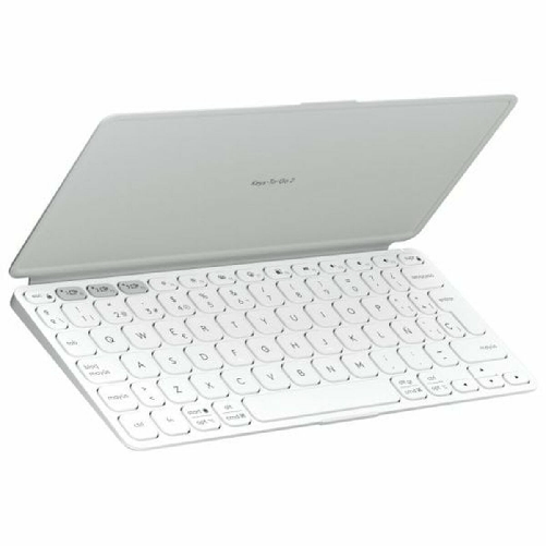 Logitech 920-012974 tastiera Universale Bluetooth Spagnolo Grigio, Bianco Logitech Tastiera Logitech 920-012974 Bianco Grigio QWERTY