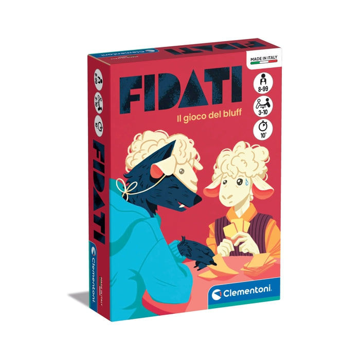 Clementoni Fidati Gioco di Bluff Carte da Gioco Baby Fidati Carta da gioco
