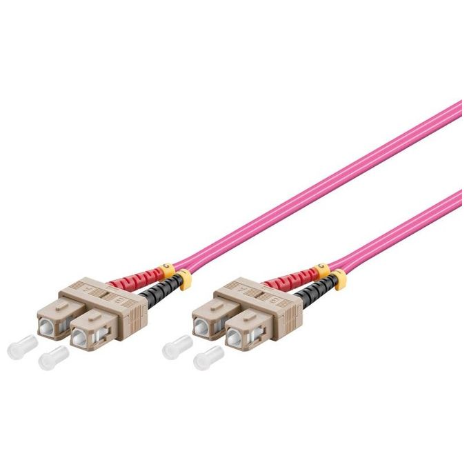 Wp Europe WP WPC-FP4-5SCSC-100 cavo InfiniBand e in fibra ottica 10 m SC Viola WP WPC-FP4-5SCSC-100 cavo InfiniBand e in fibra ottica 10 m SC Viola