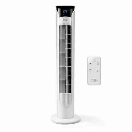 Black & Decker Ventilatore a Torre Black & Decker BXEFT48E Bianco 45 W 82,5 cm