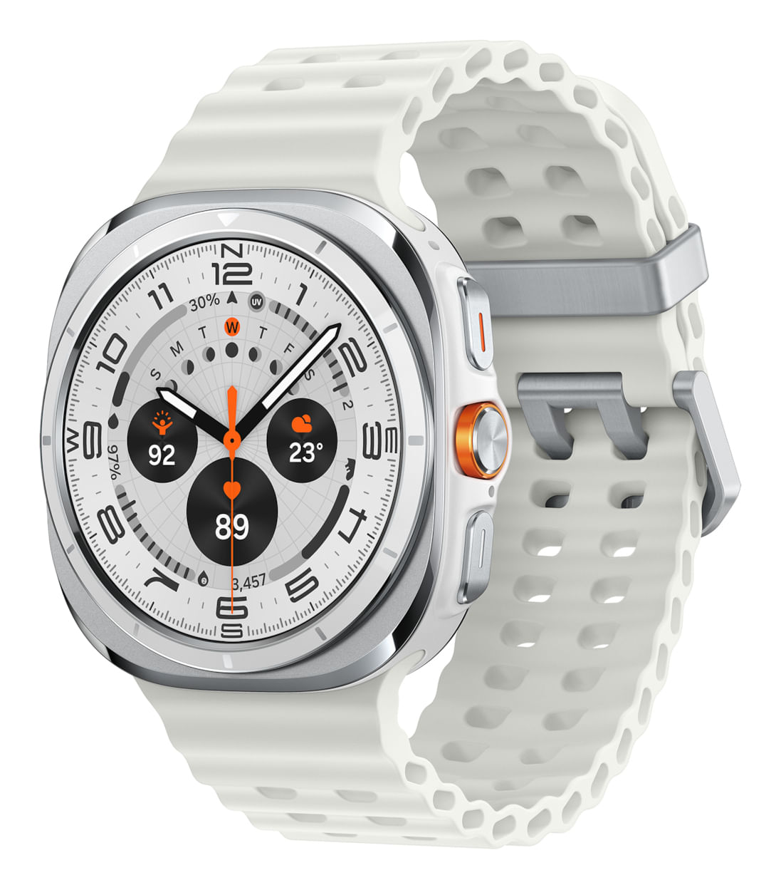 Samsung Galaxy Watch Ultra 3,81 cm (1.5") AMOLED 47 mm Digitale 480 x 480 Pixel Touch screen 4G Bianco Wi-Fi GPS (satellitare)