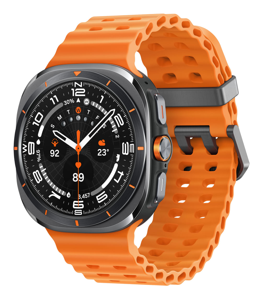 Samsung Galaxy Watch Ultra 3,81 cm (1.5") AMOLED 47 mm Digitale 480 x 480 Pixel Touch screen 4G Grigio Wi-Fi GPS (satellitare)