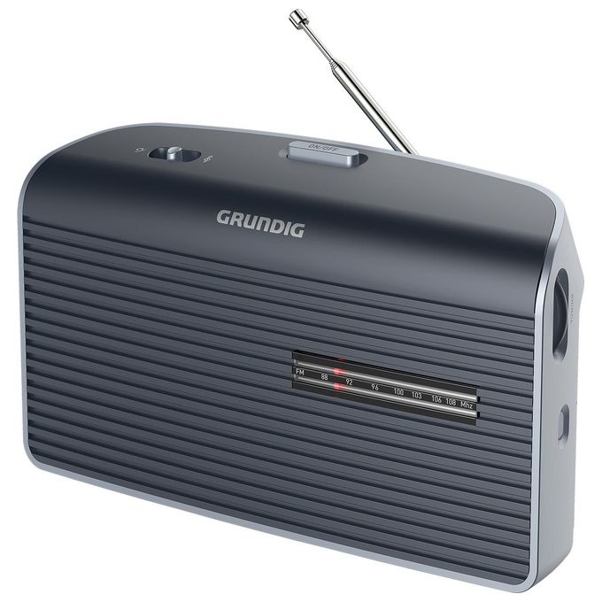 Grundig Music 60X Radio Portatile Analogico Grigio Grundig Music 60X Portatile Analogico Nero