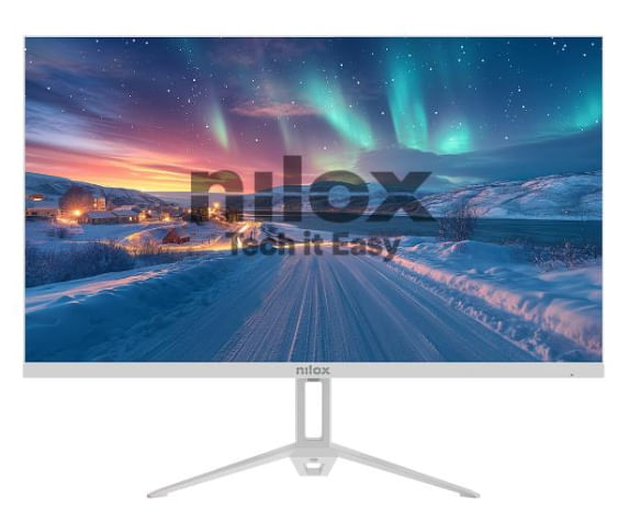Nilox NXM27FHD100W Monitor Gaming 27'' IPS 100HZ Bianco Nilox NXM27FHD100W Monitor PC 68,6 cm (27") Bianco