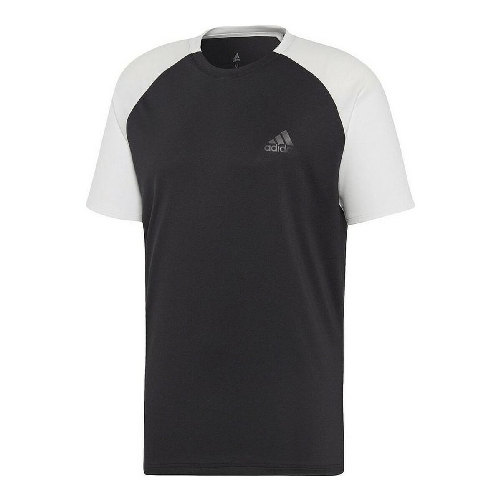 Adidas Maglia a Maniche Corte Uomo Adidas CLUB C/B TEE DU0873 Nero