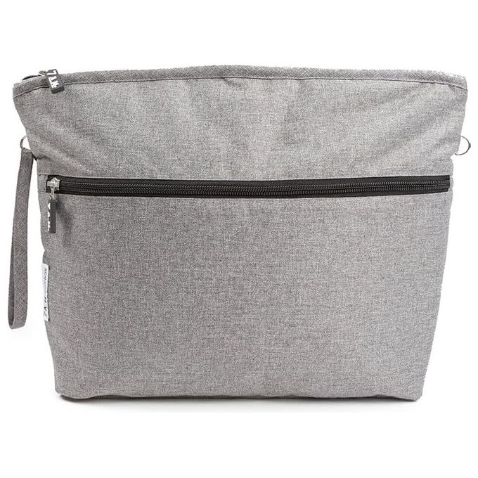 7AM ENFANTS Borsa a tracolla per pannolini Heather Grey per genitori moderni con ampio spazio e design funzionale