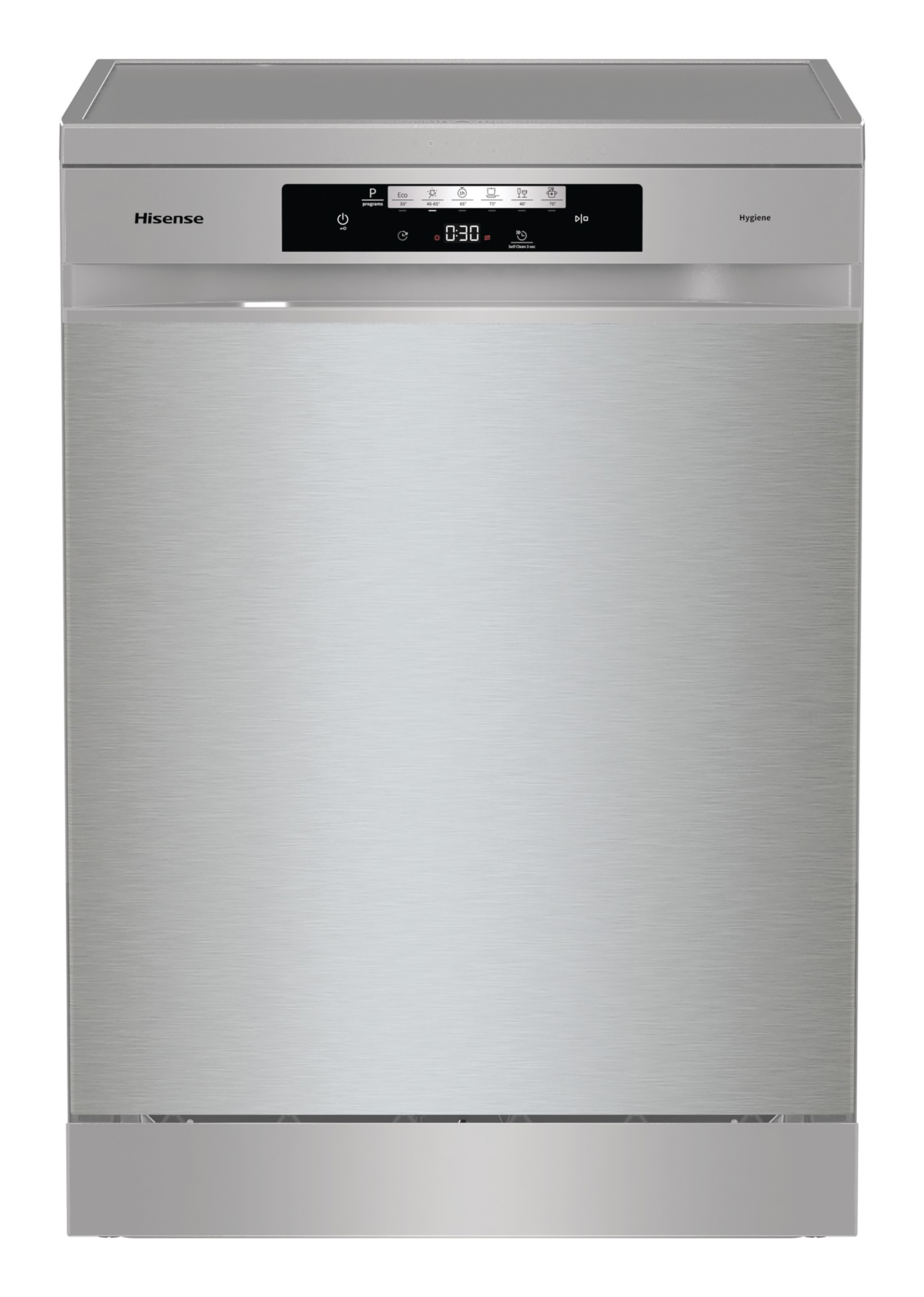 Hisense HS643D90X Lavastoviglie a libera installazione 16 coperti 60 cm 3 cestelli Inox Hisense Dishwasher Libera installazione 16 coperti D