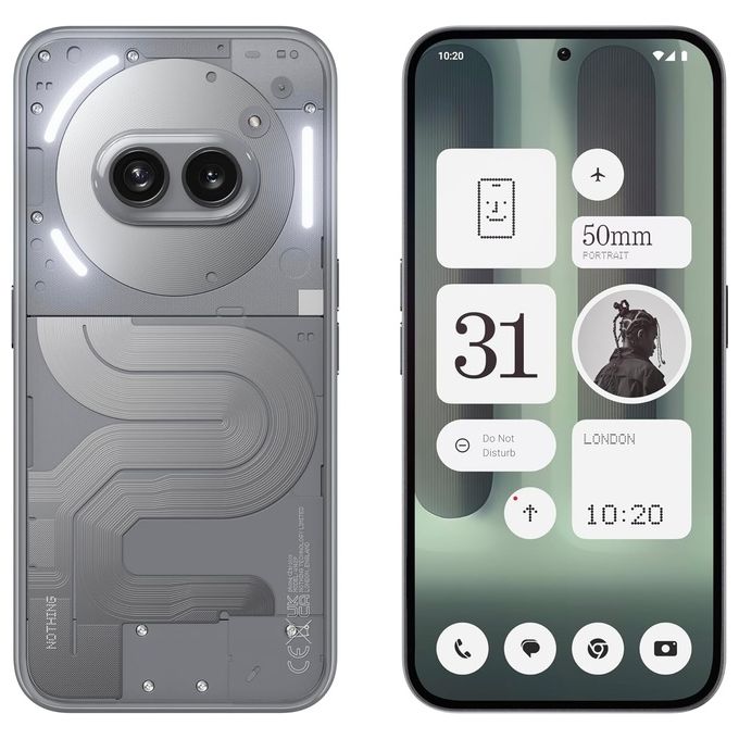 Nothing Phone (2a) Plus 17 cm (6.7") Doppia SIM Android 14 5G 12 GB 256 GB 5000 mAh Grigio