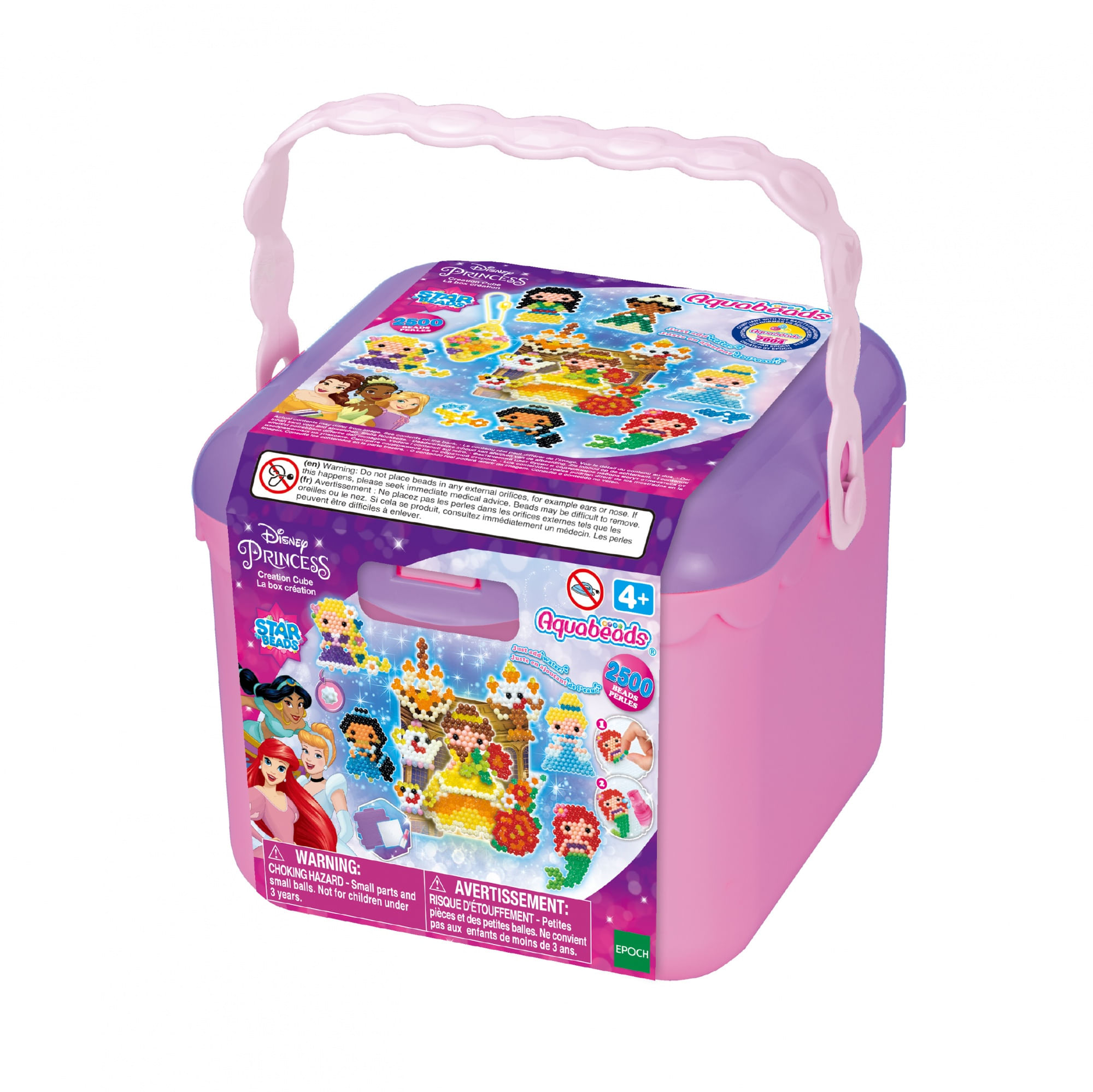 Aquabeads Gioco Fai-da-te Aquabeads The Disney Princesses box PVC Plastica Aquabeads 31773 giocattolo artistico e artigianale