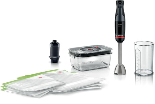 Bosch Serie 4 , Frullatore a immersione, ErgoMaster, 1000 W, Nero, antracite MSM4B6V2