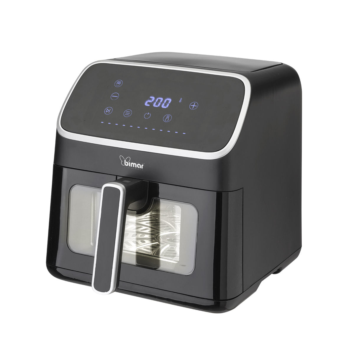 Bimar FR70 friggitrice Singolo 7 L 1800 W Friggitrice ad aria calda Nero