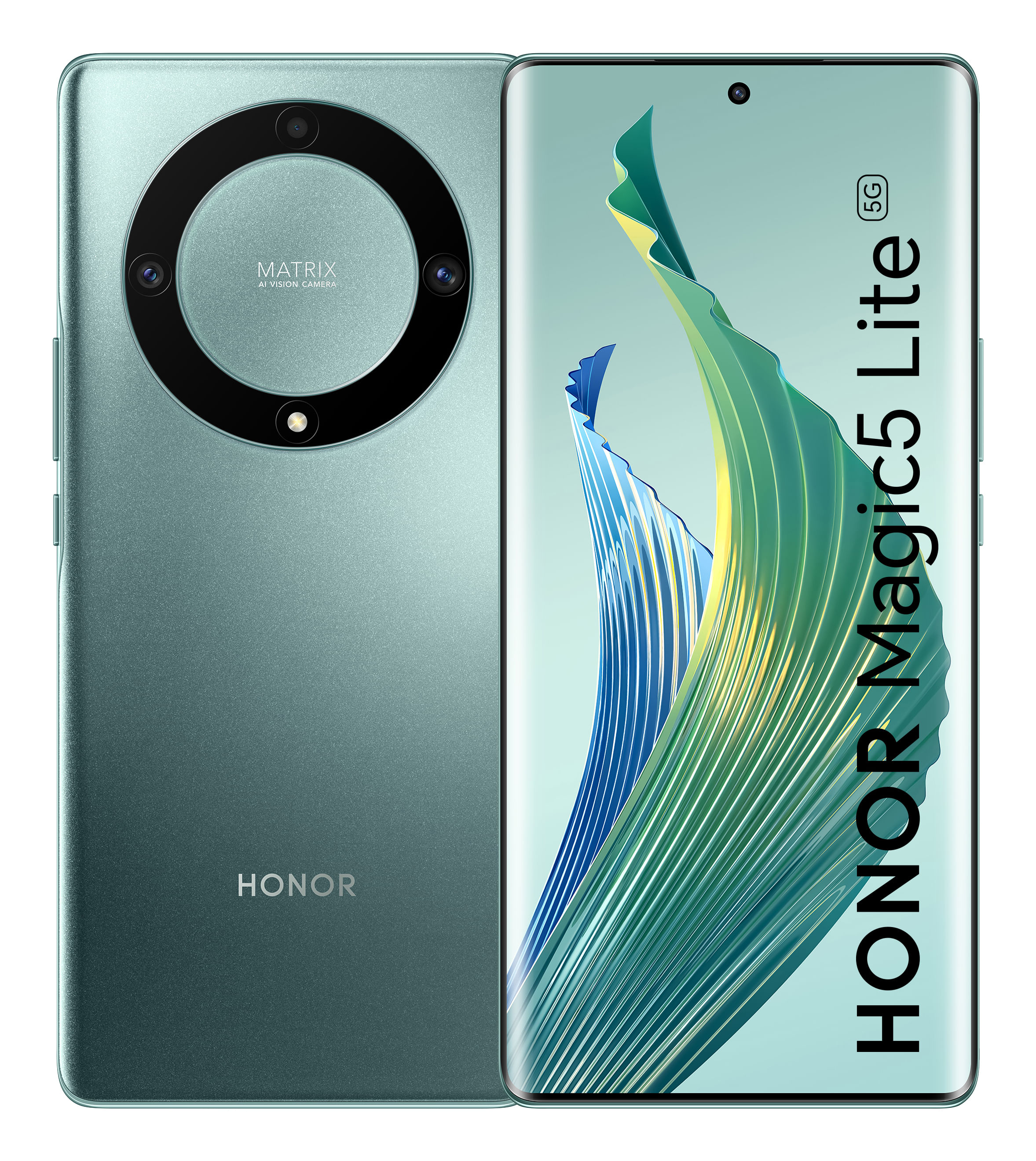 Honor Magic5 Lite 16,9 cm (6.67') Doppia SIM Android 12 5G USB tipo-C 6 GB 128 GB 5100 mAh Verde Honor Magic5 Lite 16,9 cm (6.67") Doppia SIM Android