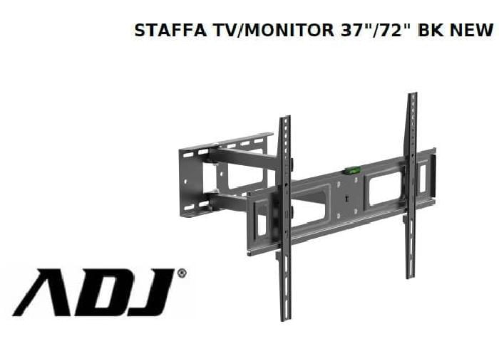 Staffa Tv Monitor 37 72 Bk New Max 50kg Max Vesa 600*400 Snodo180