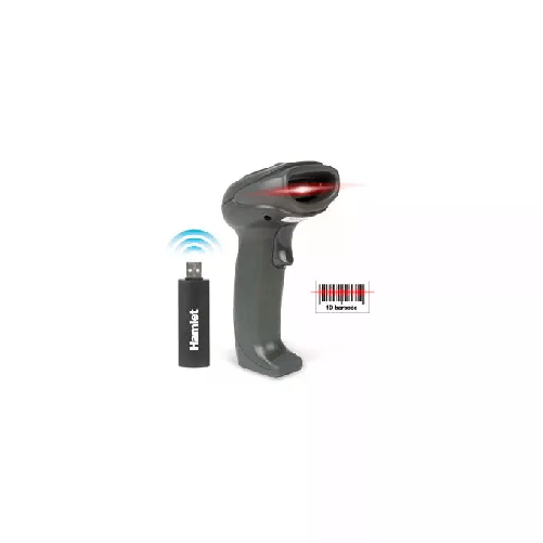Hamlet HBCS1D10W lettore di codici a barre Lettore di codici a barre portatile 1D Laser Nero