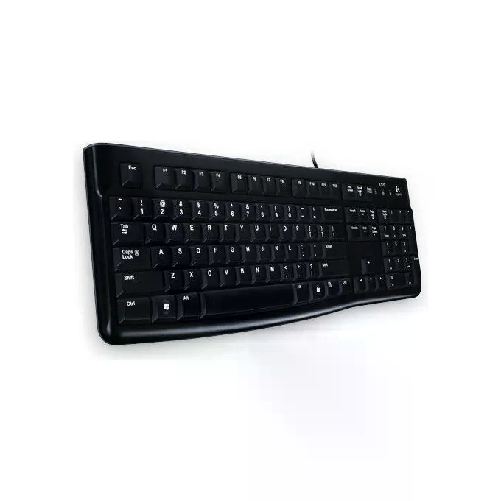 Logitech Keyboard k120 Tastiera con Layout Tedesco QWERTZ Nero Logitech K120