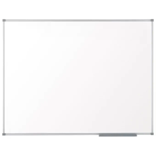 Nobo Lavagna bianca magnetica in acciaio Basic 1200x900 con bordo basico
