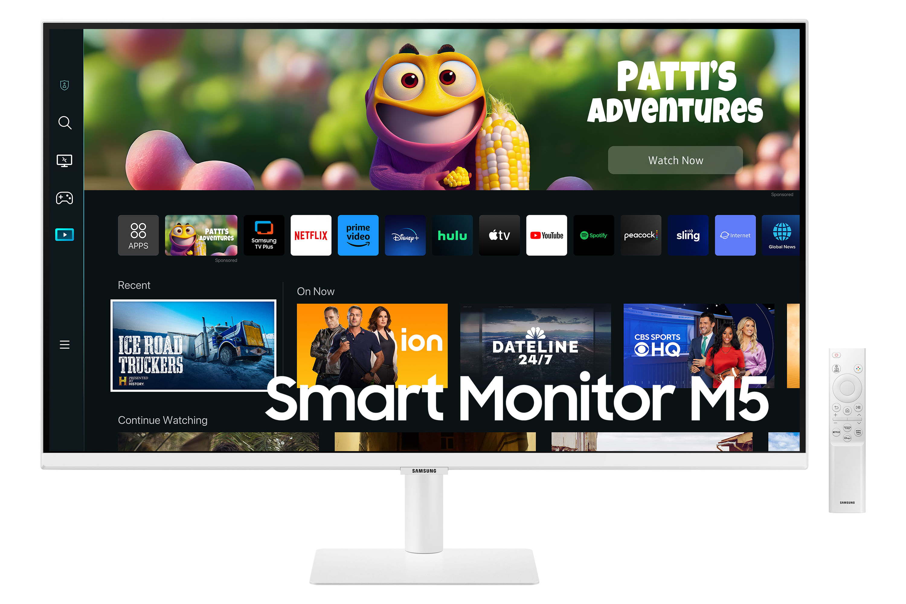 Samsung Smart Monitor M5 - M50C da 27'' Full Hd Flat