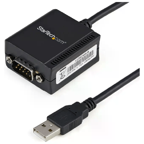 StarTech.com Cavo adattatore RS-232 USB FTDI a seriale 1 porta, con interfaccia COM