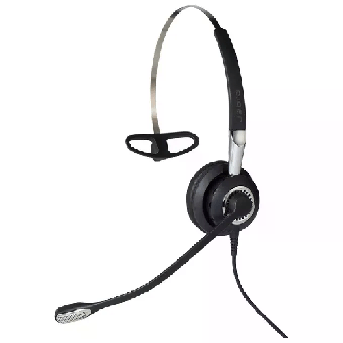 Jabra 2406-820-204 cuffia e auricolare Cablato Passanuca, A clip, A Padiglione Ufficio Nero, Argento