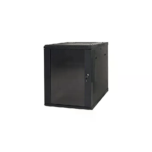 Link Armadio Rack 19 9 Unita' Da Muro A) 500 X (L) 600 X 450 Nero Disassemblato Porta Vetro Link Accessori LK1909UNF rack 9U Da parete Nero