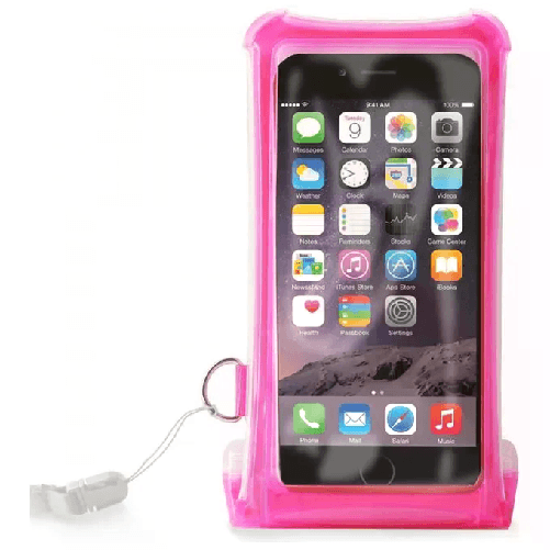 Puro Custodia Universale Impermeabile Slim WaterProof per Smartphone fino a 5.1'' , Rosa PURO SLIM WATER custodia per cellulare 12,9 cm (5.1") Custodi