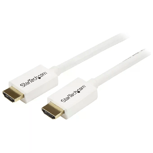 StarTech.com Cavo HDMI ad alta velocità a parete CL3 bianco da 7 m - HDMI a HDMI - M/M