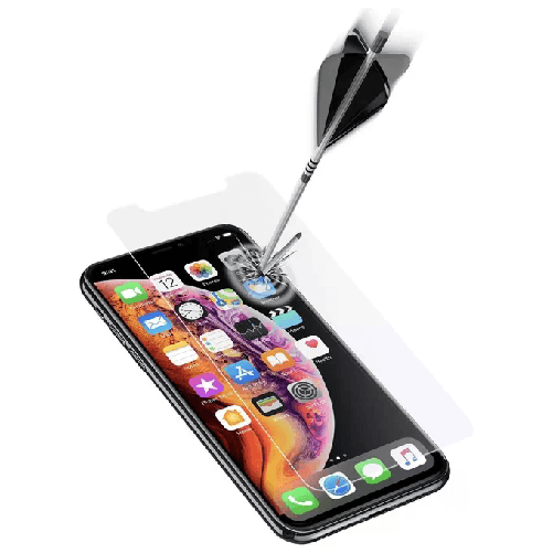 Cellular Line Vetro Temperato per iPhone Xs Max Nero Cellularline Impact Glass - iPhone 11 Pro Max/XS Max