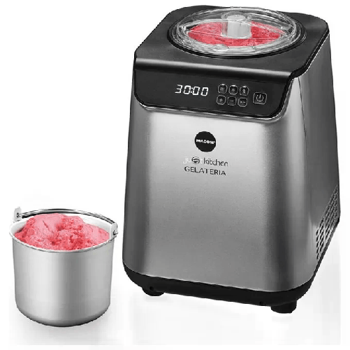 Sigiller Macom 872 macchina per gelato Gelatiera compressore 1,2 L 135 W Nero, Argento Macom 872 macchina per gelato Gelatiera compressore 1,2 L 135 W