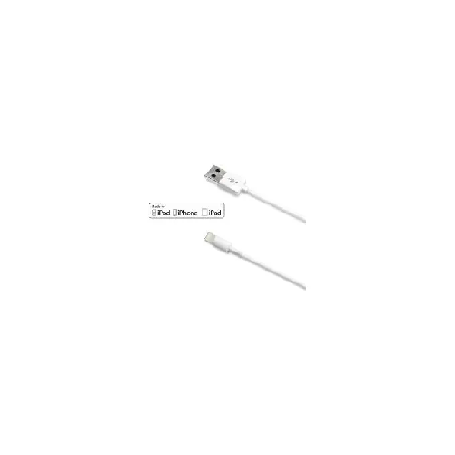 Celly cavo Usb-lightning 2.1a White Certificato mfi 1mt Connettore per iPhone-iPad-iPod, Bianco Celly USBLIGHT cavo Lightning Bianco
