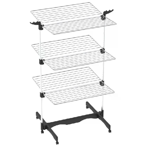 Colombo Stendibiancheria Vertical 40 In Alluminio Modulabile Con Porta Grucce Antiruggine Per Spazio Efficiente Colombo New Scal Vertical Stendino att