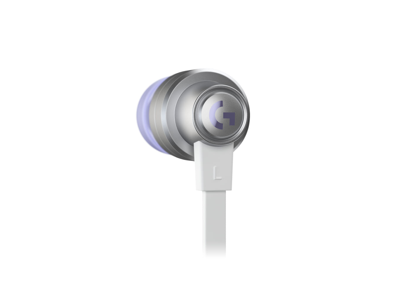 Logitech G G333 Auricolari con Microfono In-Ear Cablato Jack 3.5mm Bianco Logitech G 981-000930 cuffia e auricolare Cablato In-ear Gaming Bianco