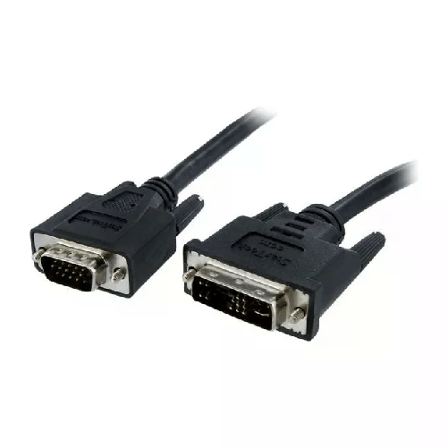 StarTech.com Cavo adattatore monitor DVI a VGA - Cavo Convertitore analogico DVI a VGA - Femmina / Maschio da 15pin - 2m - Nero