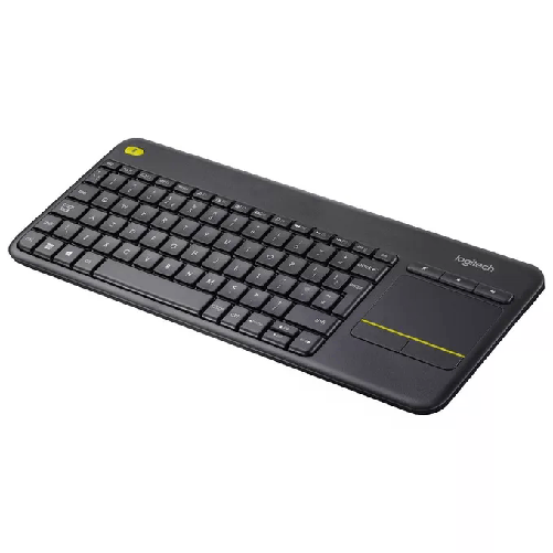 Logitech Wireless Touch Keyboard k400 uk Lay-out plus Black Logitech K400 Plus