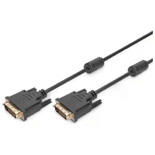 Link Digitus cavo dvi-d 24+1 per monitor maschio-maschio dual link mt. 1.80 (ak 621n) Digitus Cavo di collegamento DVI